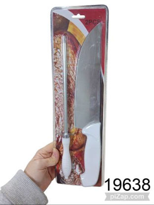 Imagen de CUCHILLO MAS CHAIRA BLANCO 3.26